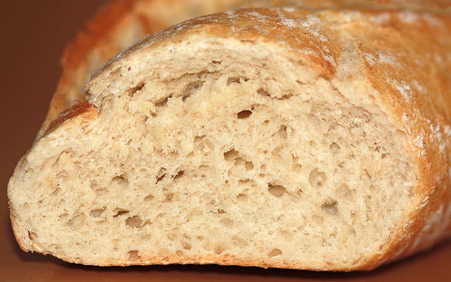 bread, dough, flour, knead, cut, food, baguette, food and drink, close-up, wellbeing