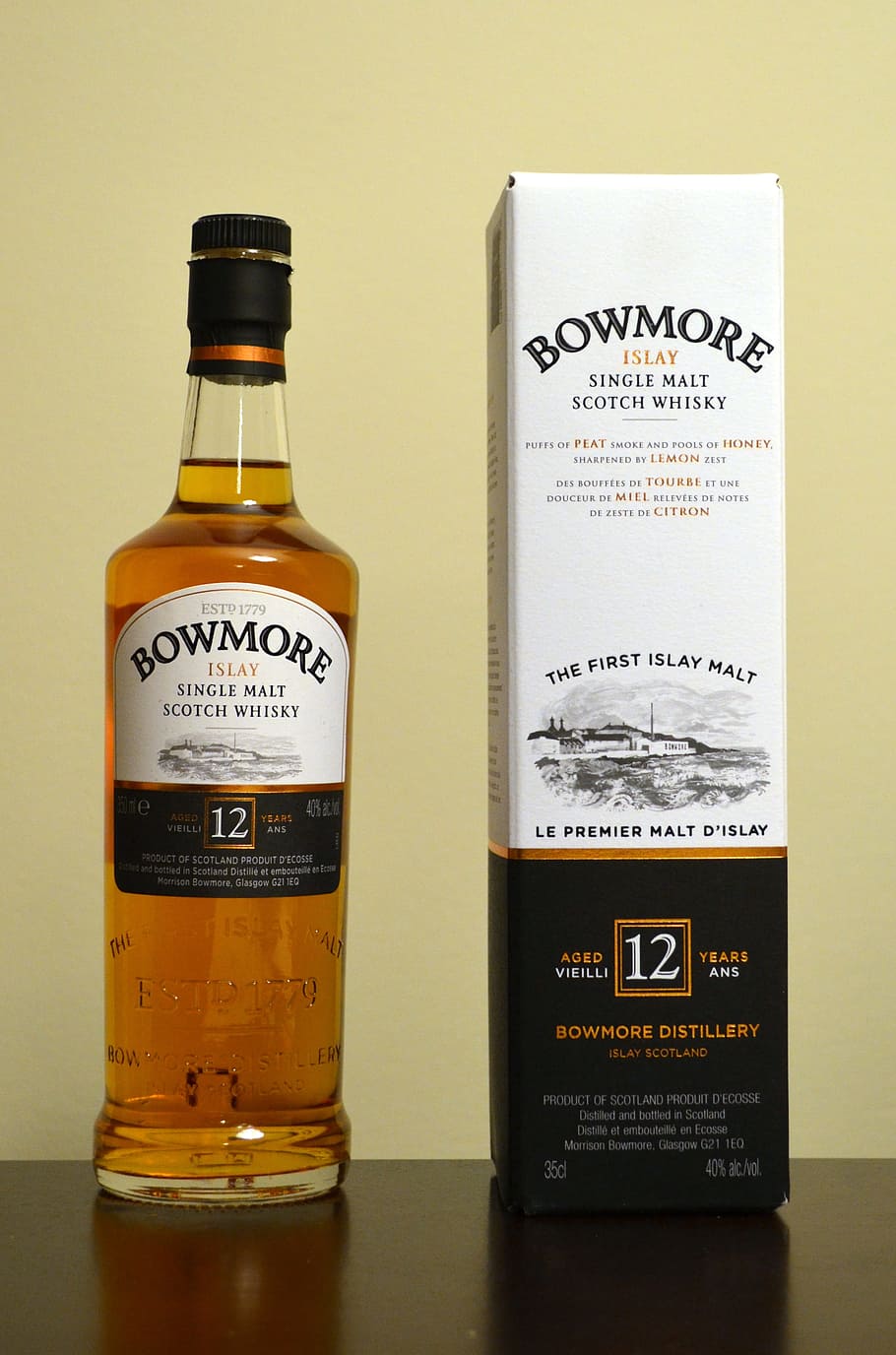 Bowmore, Alcohol, Whisky, Scotch, distillery, drink, beverage, liquor, drunk, cognac
