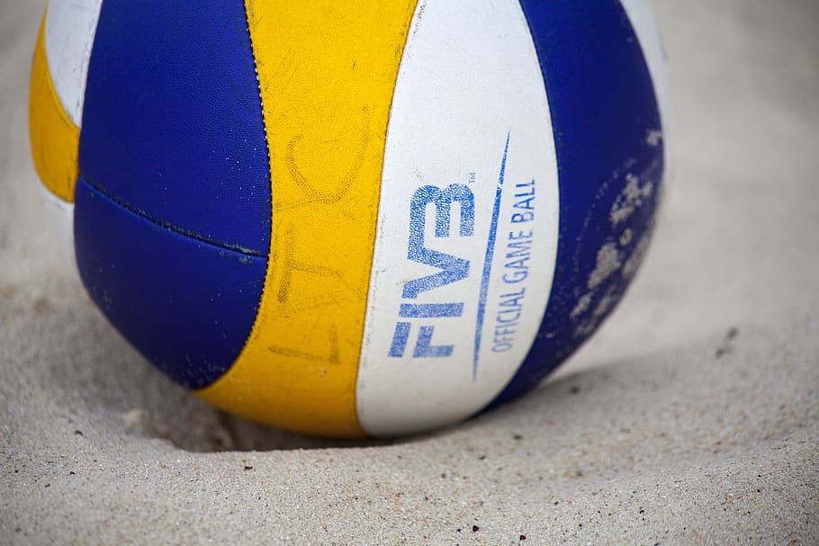 volleyball, beach, ball, sand, sport, sports, play, competition, fest, game