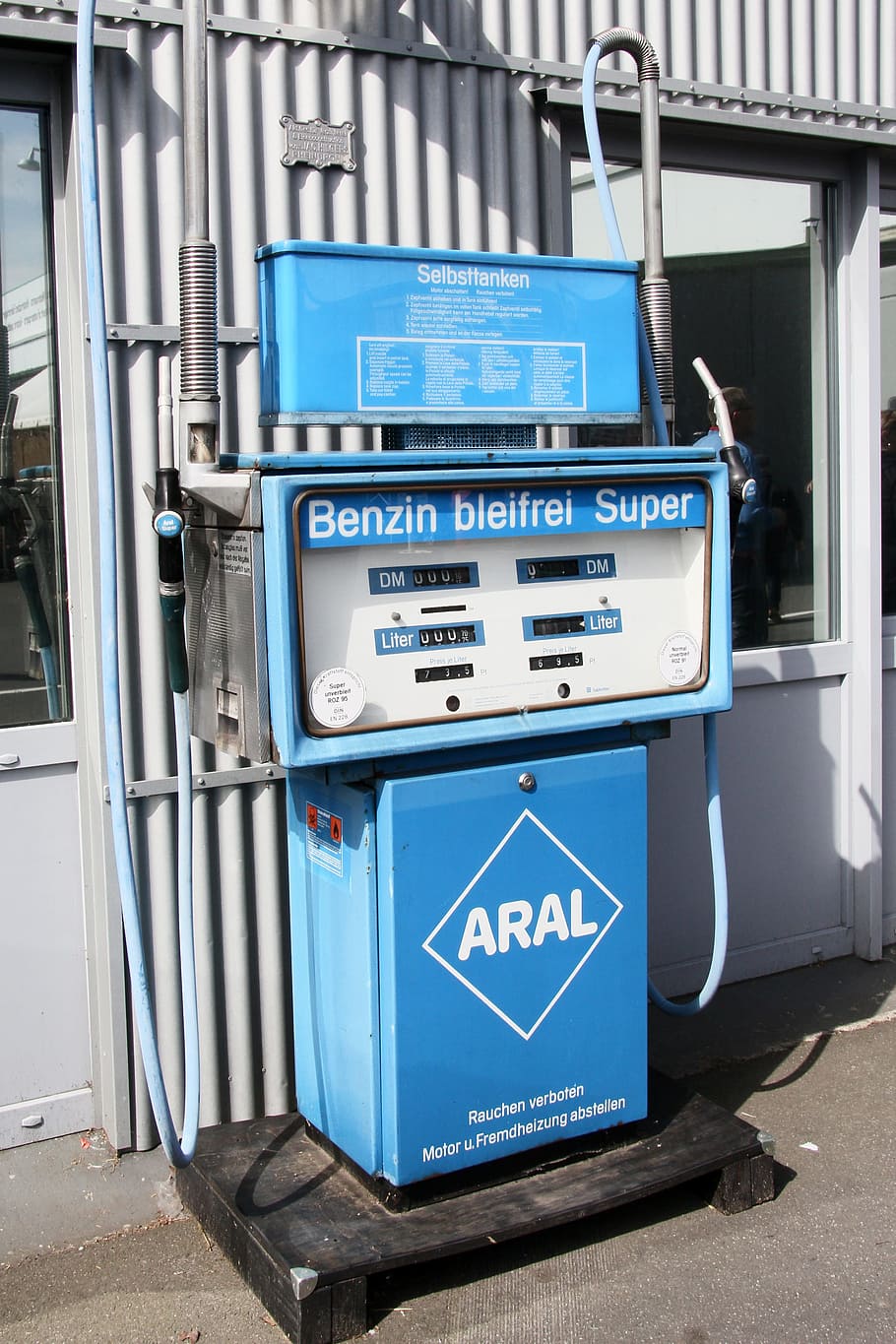 Aral, Petrol Stations, Old, Museum, old, museum, old gas station, gas pump, historically, fuel, refuel
