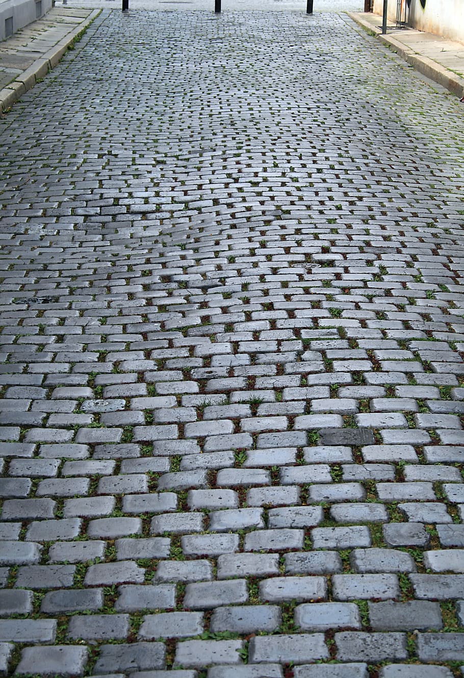 Paved Road, Alley, Paving Stones, road, away, cobblestones, pattern, day, outdoors, close-up