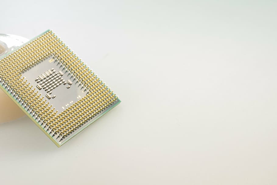 cpu, processor, macro, pen, pin, computer, electronics, data processing, chip, board