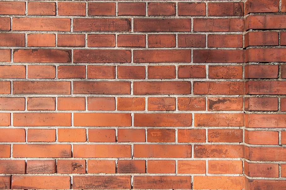 Wall, Brick, Hard, Brown, Bricked, red, tab, fund, background, shadow