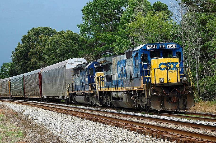 Diesel Train, Train, Tracks, tracks, train, diesel, railway, railroad, transportation, locomotive, transport