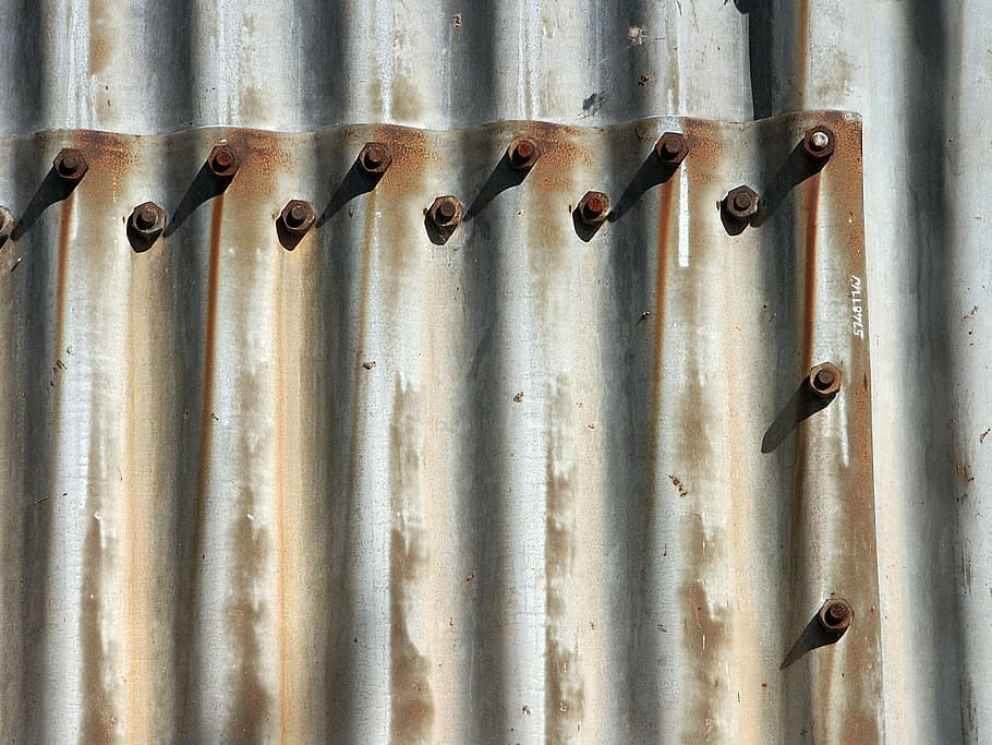 Stainless, Metal, Welded, art, rusty, backgrounds, industry, weathered, full frame, day