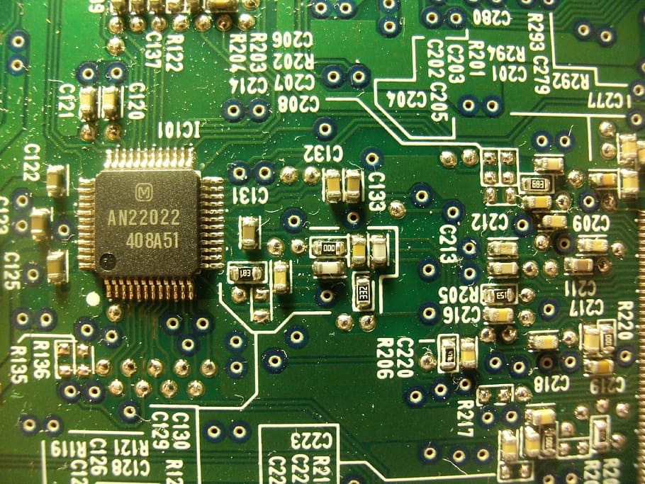 computadora, informática, tecnología de la información, es, chip, componente, placa de circuito, chip de computadora, industria electrónica, tecnología