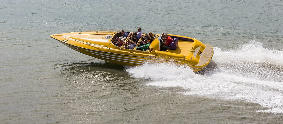 powerboat, speedboat, motorboat, speed, jet Boat, sport, nautical Vessel, water, action, sea