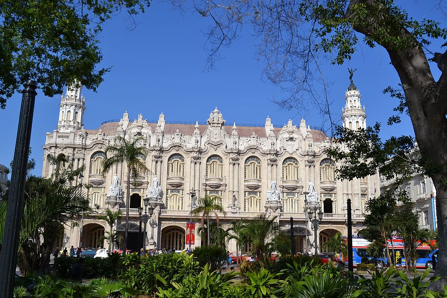 Havana, Cuba, Caribe, Cidade Velha, fachada, vivo, arquitetura, famoso Lugar, edifício Exterior, construído Estrutura