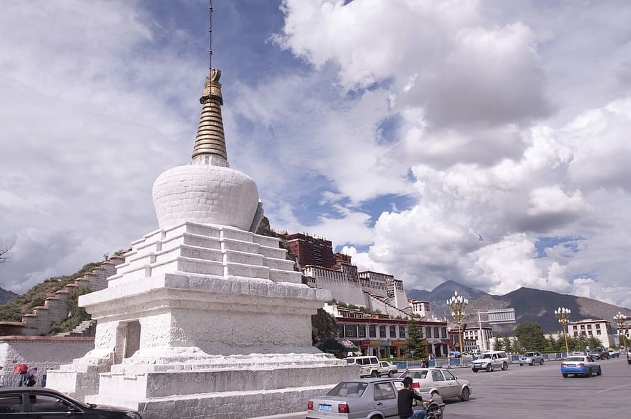 Biara, Tibet, Istana Potala, lhasa, china, unesco, sejarah, istana, potala, perjalanan