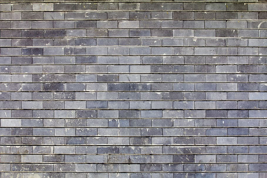 серый, бетон, кирпичные обои, кирпичная стена, текстура, стена, кирпичи, серая стена, блоки, фоны
