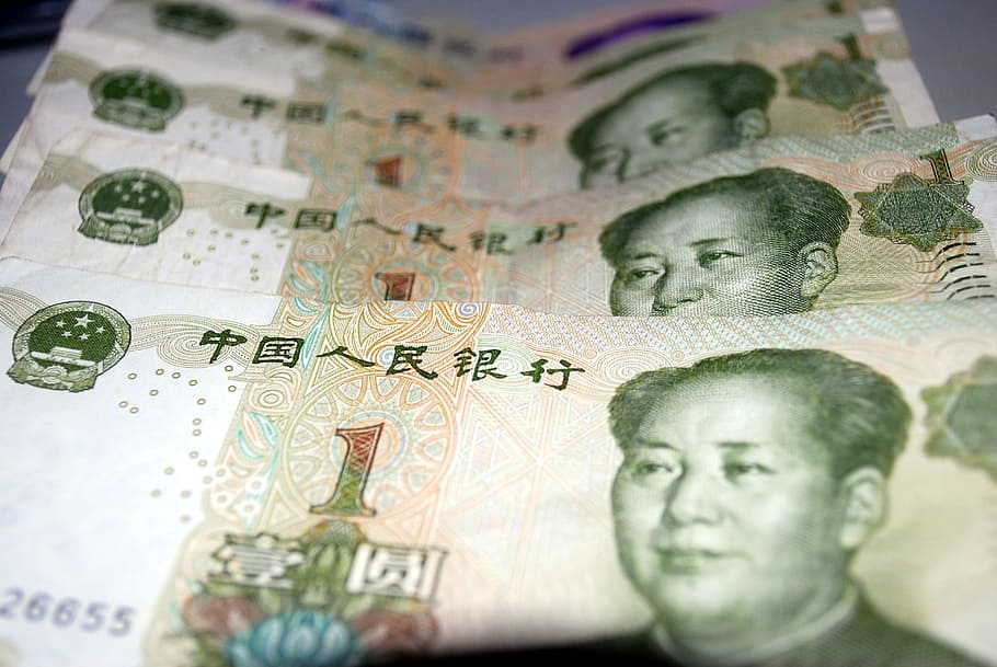 fã de notas, dinheiro, moeda, Yuan, Mao, negócios, bancário, investimento, finanças, banco