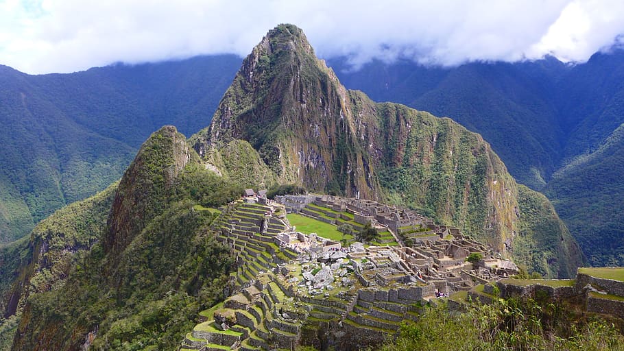 Machu, Inca, Peru, Gunung, machu piccu, cusco, unesco, dunia, reruntuhan, Lapangan bertingkat