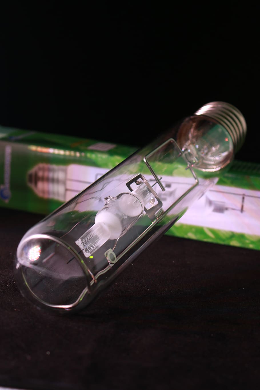 vial, halide, sodium, cultivation, light, lighting, glass - material, close-up, transparent, still life