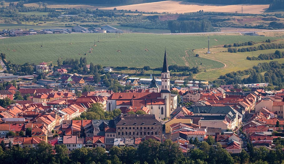 levoca, eslováquia, história, arquitetura, historicamente, torre, praça, cidade, igreja, exterior do edifício