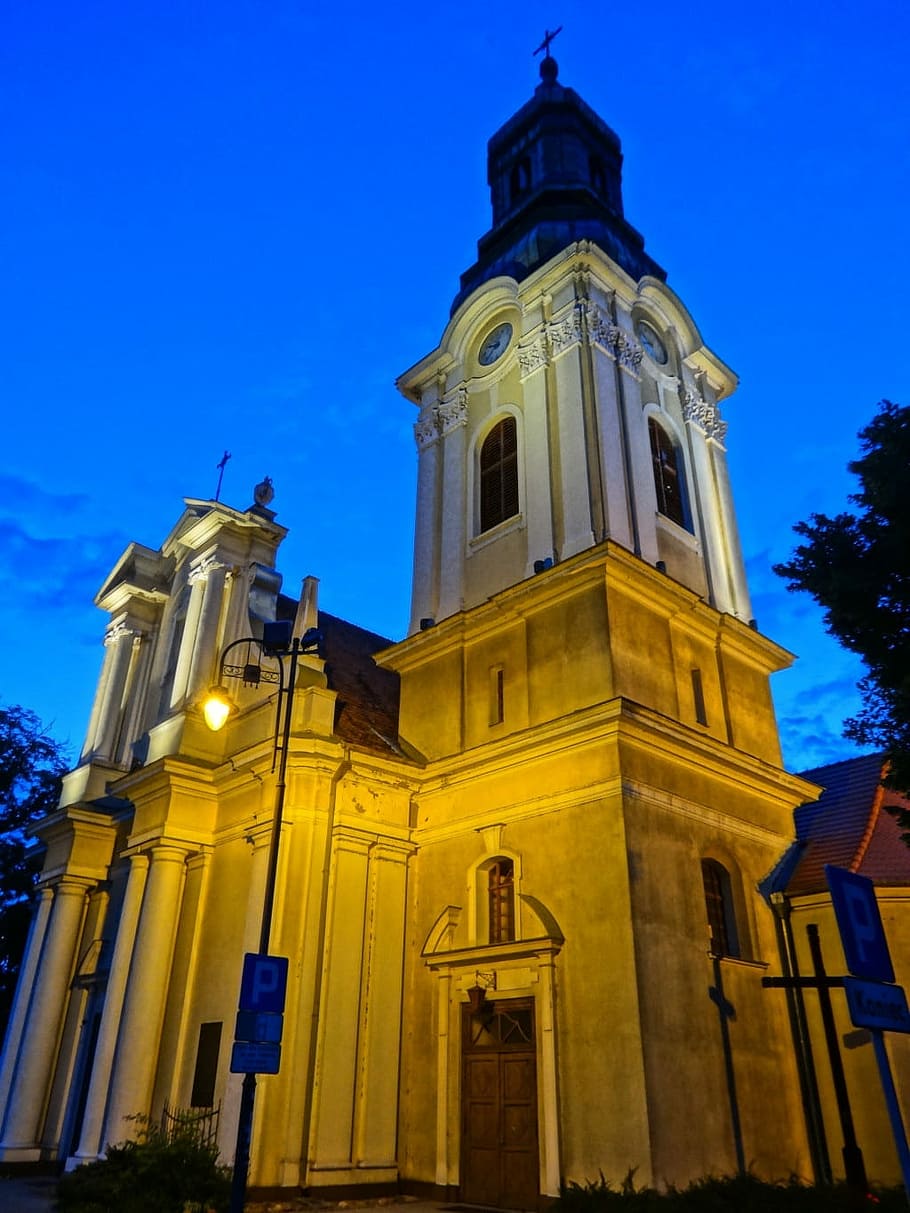 Bydgoszcz, Saint Nicholas, Nicholas, Tower, tower, steeple, poland, baroque, church, religious, building