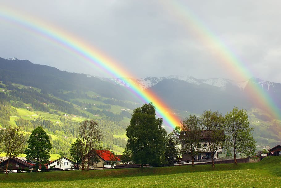 Tirol, Zum, Zillertal, zum senner zillertal, natureza, montanhas, schlitters, áustria, paisagens, zum senner