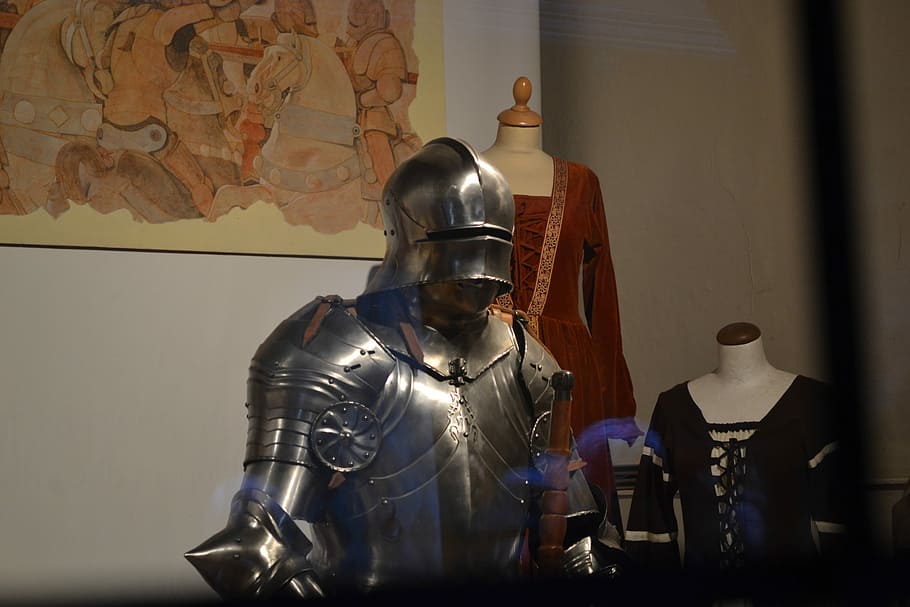 vila medieval, armadura, idade média, cavaleiro, guerreiro, castelo, aço, corzza, cavalaria, cavaleiro - pessoa