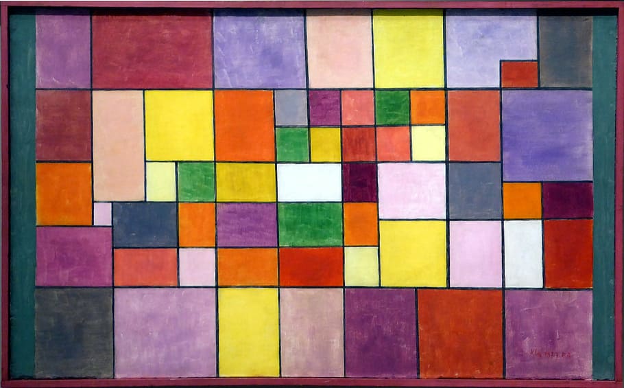 Paul Klee, armonía de la flora del norte, tabla, fondos, resumen, patrón,  mosaico, multicolor, fotograma completo, sin personas | Pxfuel