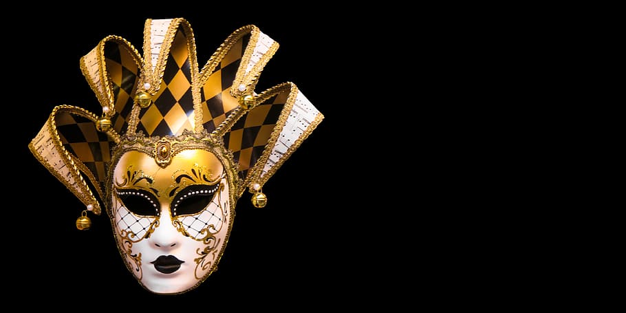 plano de fundo, carnaval, máscara, dourado, ornamento, fantasia, arte, olhos, máscara de carnaval, veneza