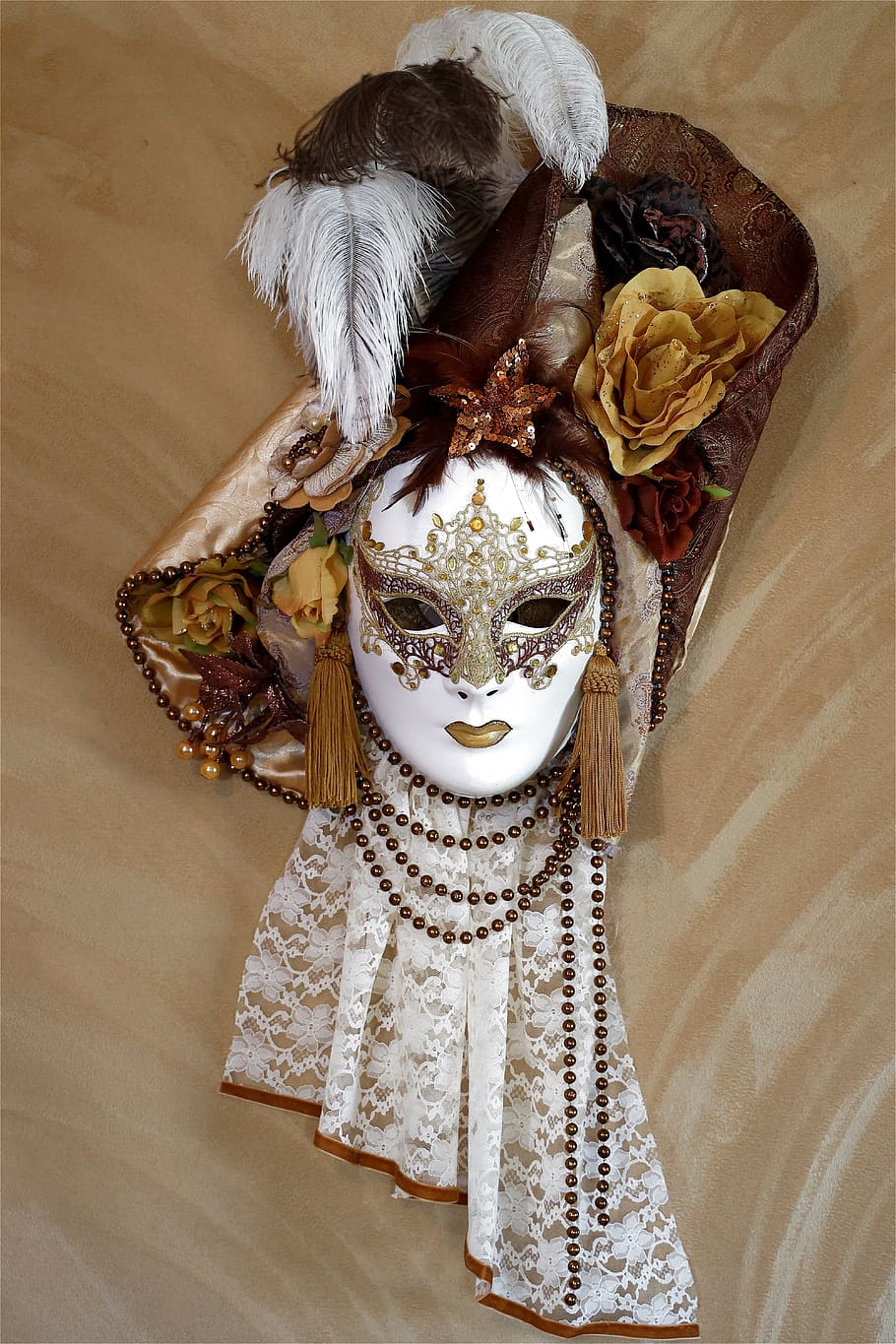mask, venice, facemask, panel, carnival, italy, venezia, feather, mysterious, hide