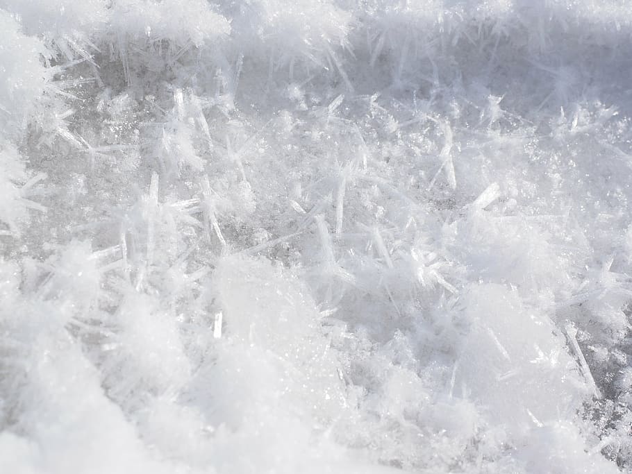 closeup, snow, crystals, eiskristalle, cold, ice, winter, frozen, frost, hoarfrost