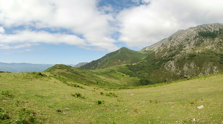 montaña, asturias, paisaje, naturaleza, campo, nube - cielo, medio ambiente, cielo, pintorescos - naturaleza, belleza de la naturaleza