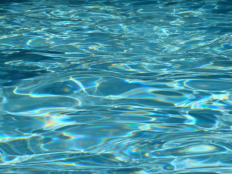 Water, Cool, Blue, cool, blue, backgrounds, full frame, swimming pool, rippled, waterfront, pool