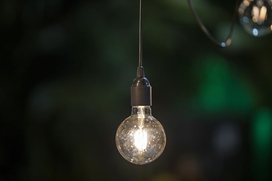 ランプ, エネルギー, 光, 啓発, 電球, アイデア, 電気, 照明, 光沢のある, ガラス