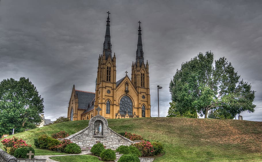 church, religion, landmark, st, andrews, roanoke virginia, architecture, christianity, cathedral, faith