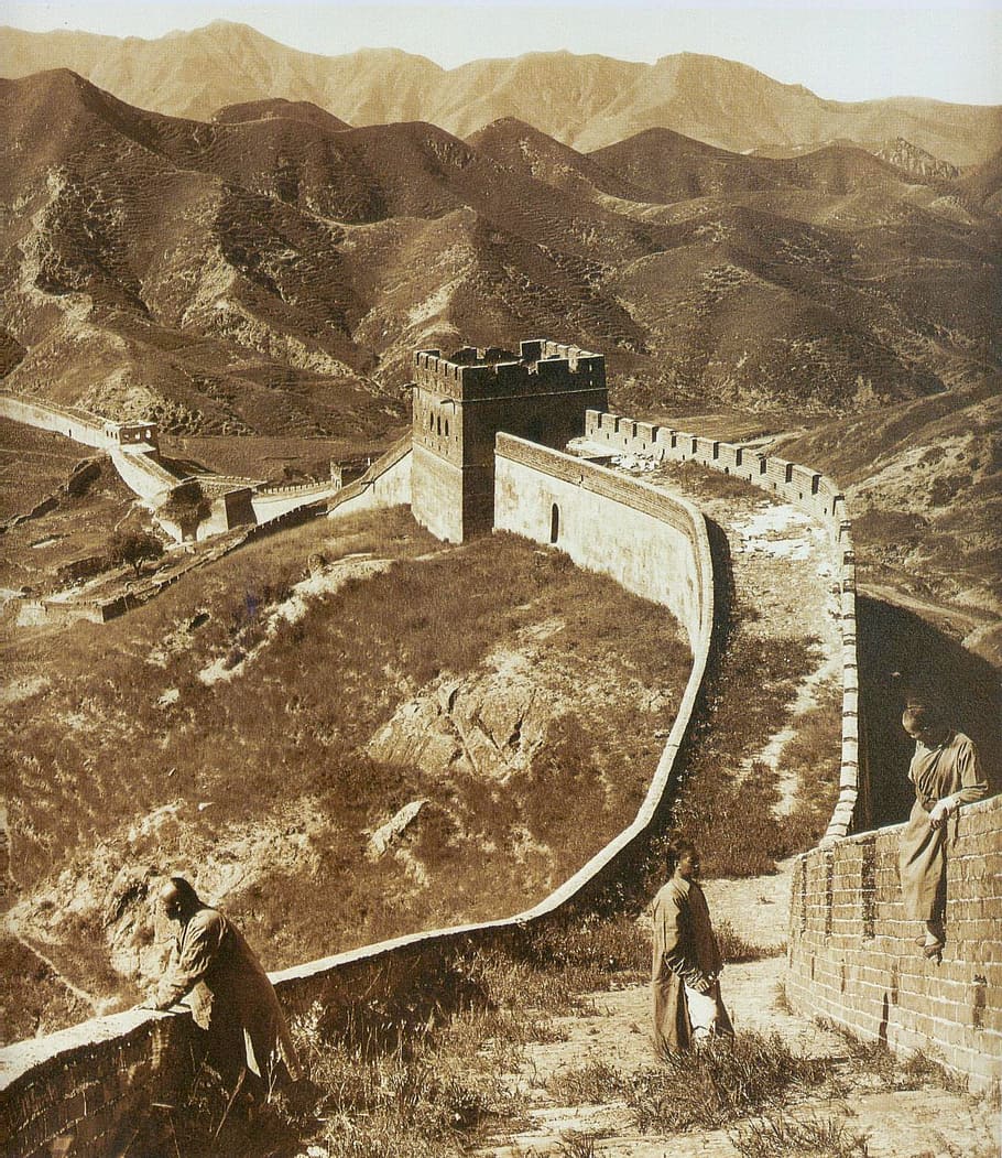 great, wall, china, great wall of china, border, long great wall of china, great wall, border wall, border fortification, chinese empire