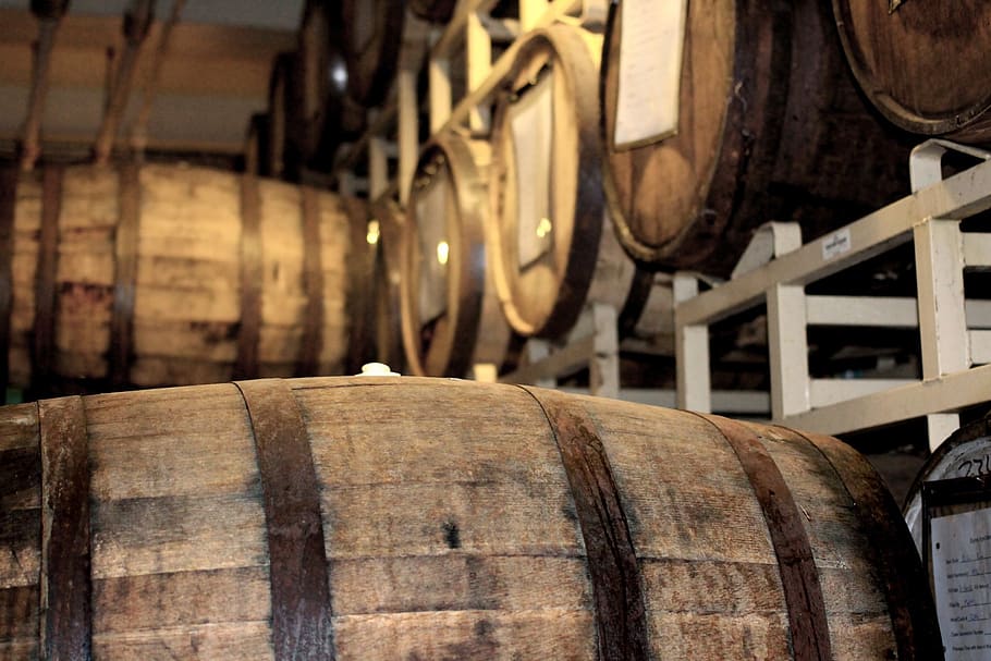 barrels, whisky barrels, oak barrels, aging barrels, casks, whisky cask, barrel, wine cellar, cellar, wine cask