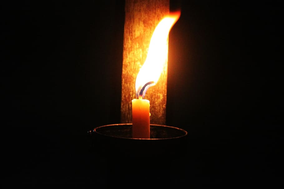 candle, api, light, torch, lamp, dark, burning, fire, flame, heat - temperature