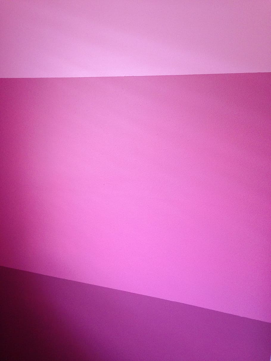 Merah Muda, Dinding, Gadis, Kamar Tidur, tiga merah muda, dinding merah muda, kamar tidur gadis, kamar, interior, latar belakang