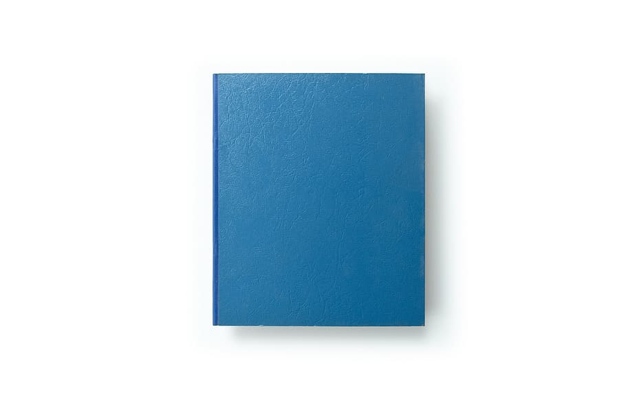 book, cover, blue, book cover, paper, blank, design, template, document, white