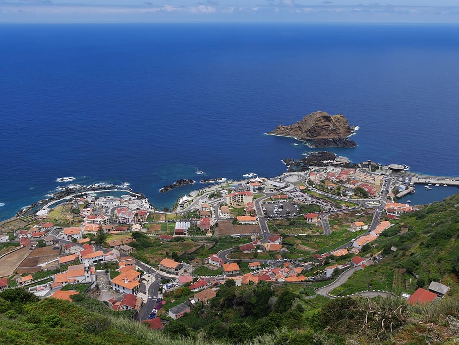 Madeira Portomoniz, Portugal, Atlántico, océano, costa, mar, naturaleza, paisaje, playa, agua