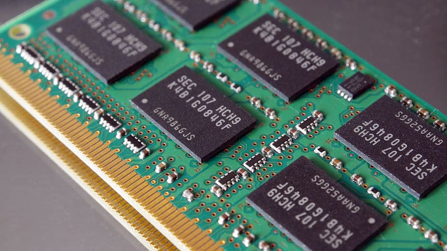 closeup, photography, sodimm, ram, Memory, Removable, Computer, technology, computer Chip, circuit Board