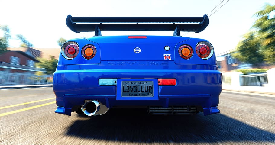 nissan, gtr, r34, performance, coupe, drive, driving, fast, acceleration, car