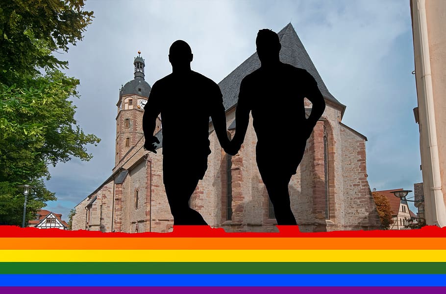 silhouette of man, Love, Homosexuality, Marriage, Wedding, men, law, germany, women, homosexual