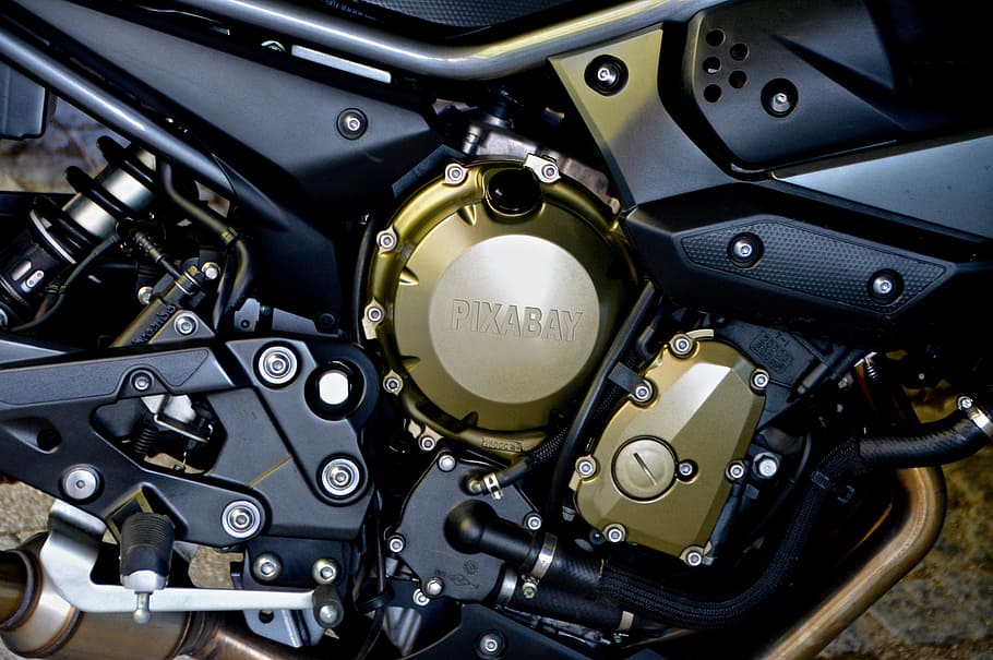 black, gold pixabay cruiser motorcycle, yamaha, motorcycle, motor, screw, view details, pixabay, inscription, image retouching