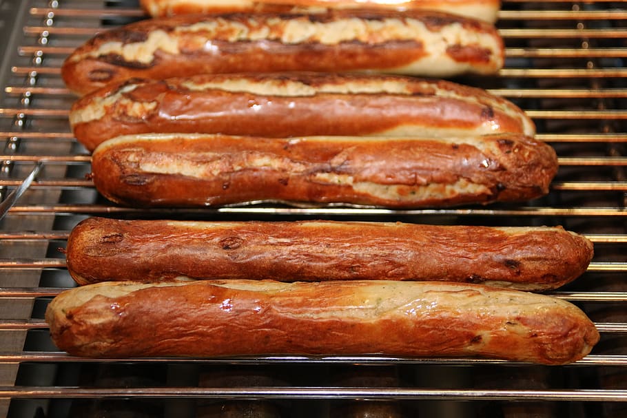 sausage, bratwurst, rust sausage, grill sausage, barbecue, snack, grill party, food, food and drink, freshness