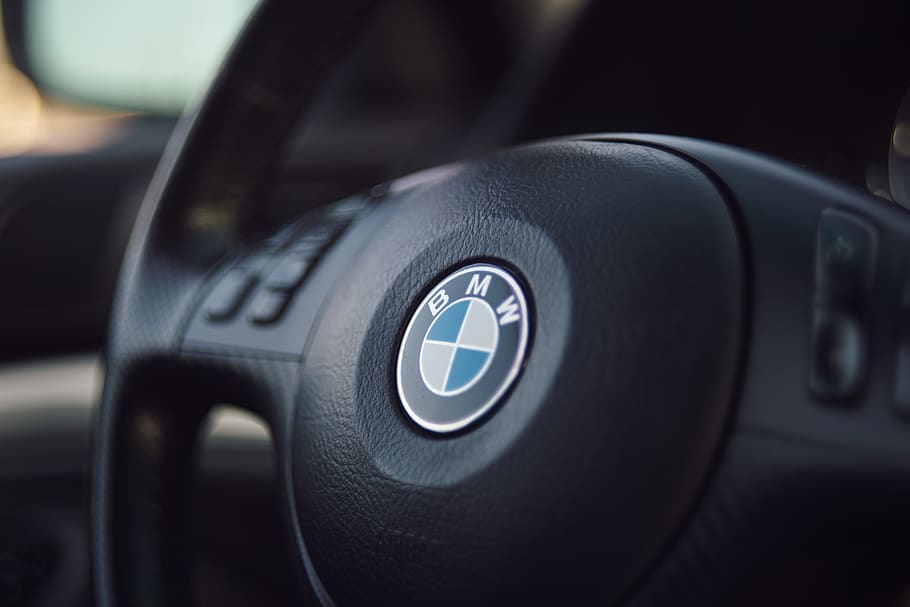bmw, steering wheel, bmw 5, e39, the interior of the, multi-function steering wheel, auto, logo, brand, motor vehicle