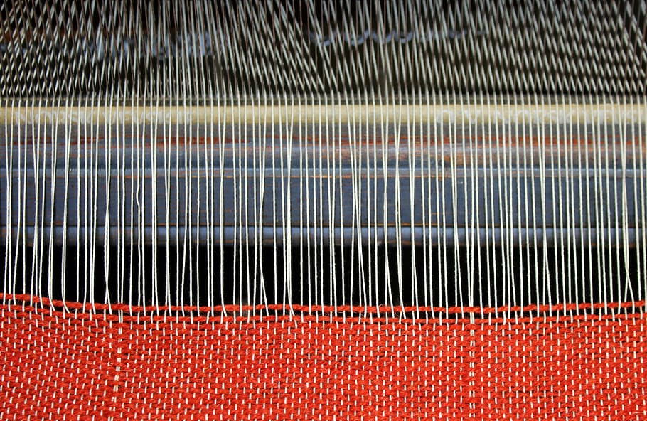 loom, weaving, the essence, thread, weave, handicraft, work, the fabric, pattern, the background