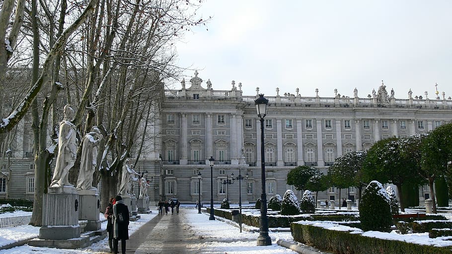 white, palace, sky, spain, madrid, old city, toledo, travel, europe, spanish