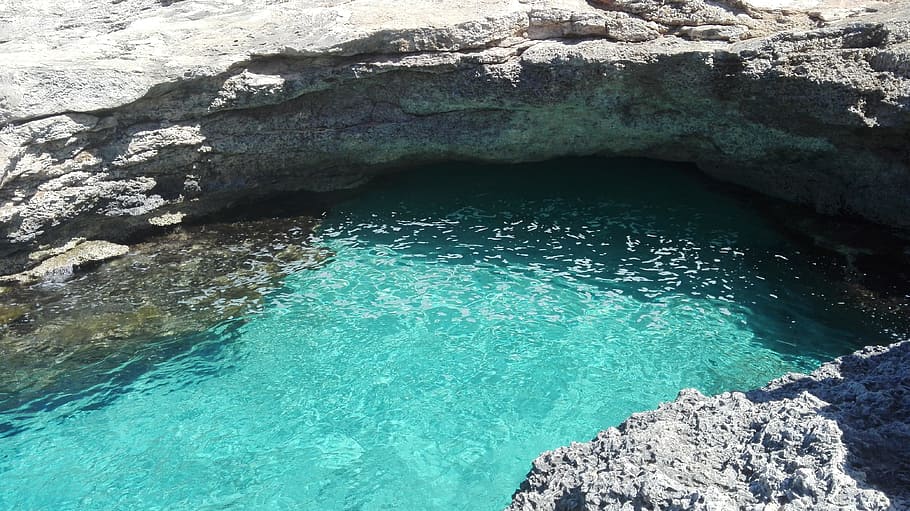 Mar, Malta, comino, playa, azul, paraíso, agua, cala, naturaleza, aire libre