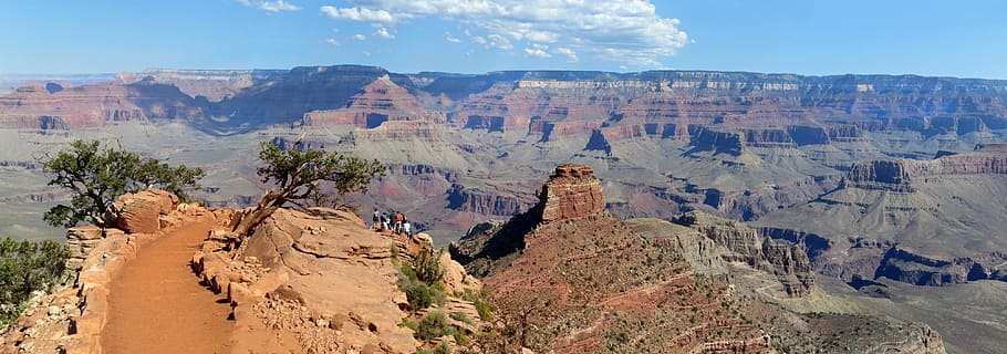 grand canyon, landscape, scenic, rock, erosion, geology, stone, rocks, formation, river