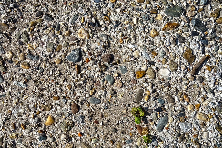 pebbles, stones, ground, surface, soil, full frame, backgrounds, solid, day, textured