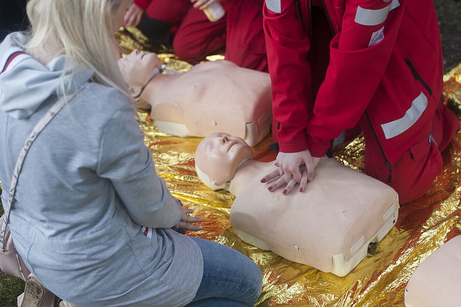 resuscitation, help, unconscious, medical, emergency, support, doll, student, treatment, diagnosis