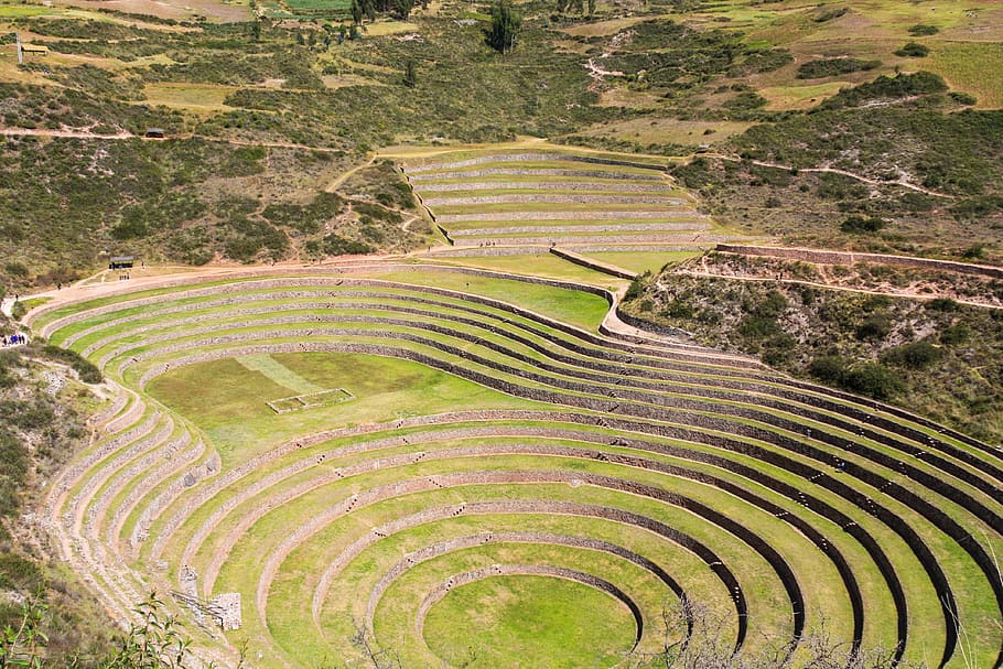 Moray Inca Ruina Laboratorio Valle Sagrado Perú