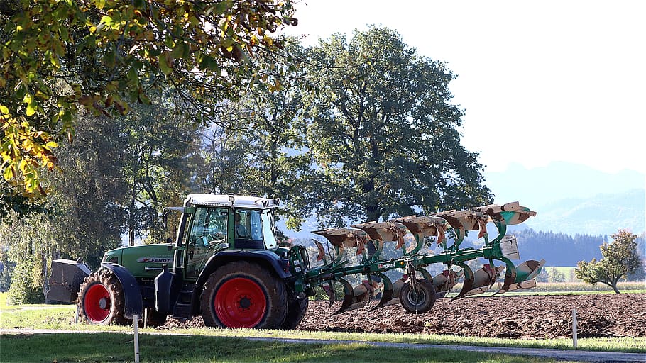 fendt, tractor, tractors, agricultural machine, tug, agriculture, landtechnik, agricultural economics, plough, plow