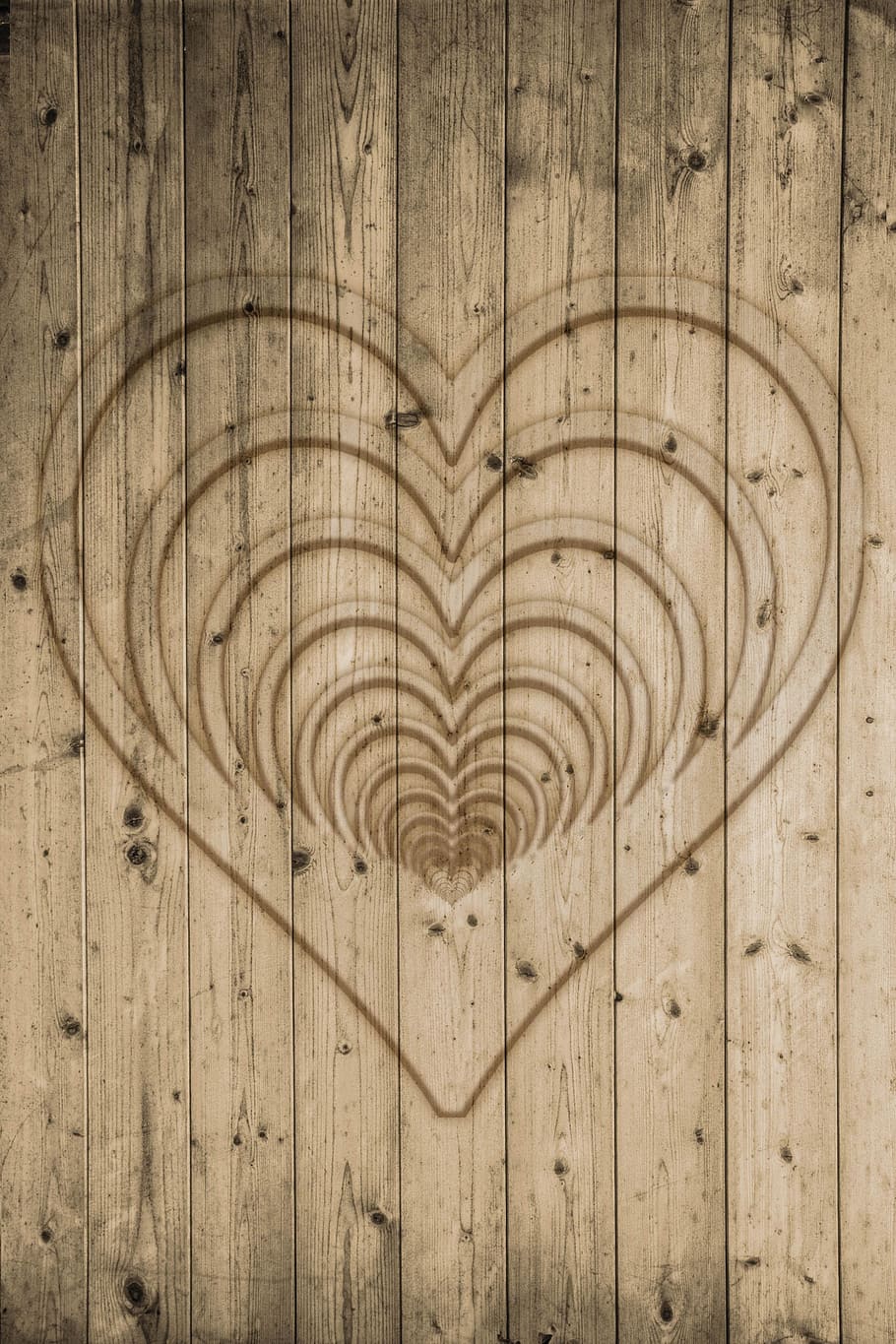 heart wooden art, wood, boards, wall, heart, texture, background, structure, wood plank, wood board